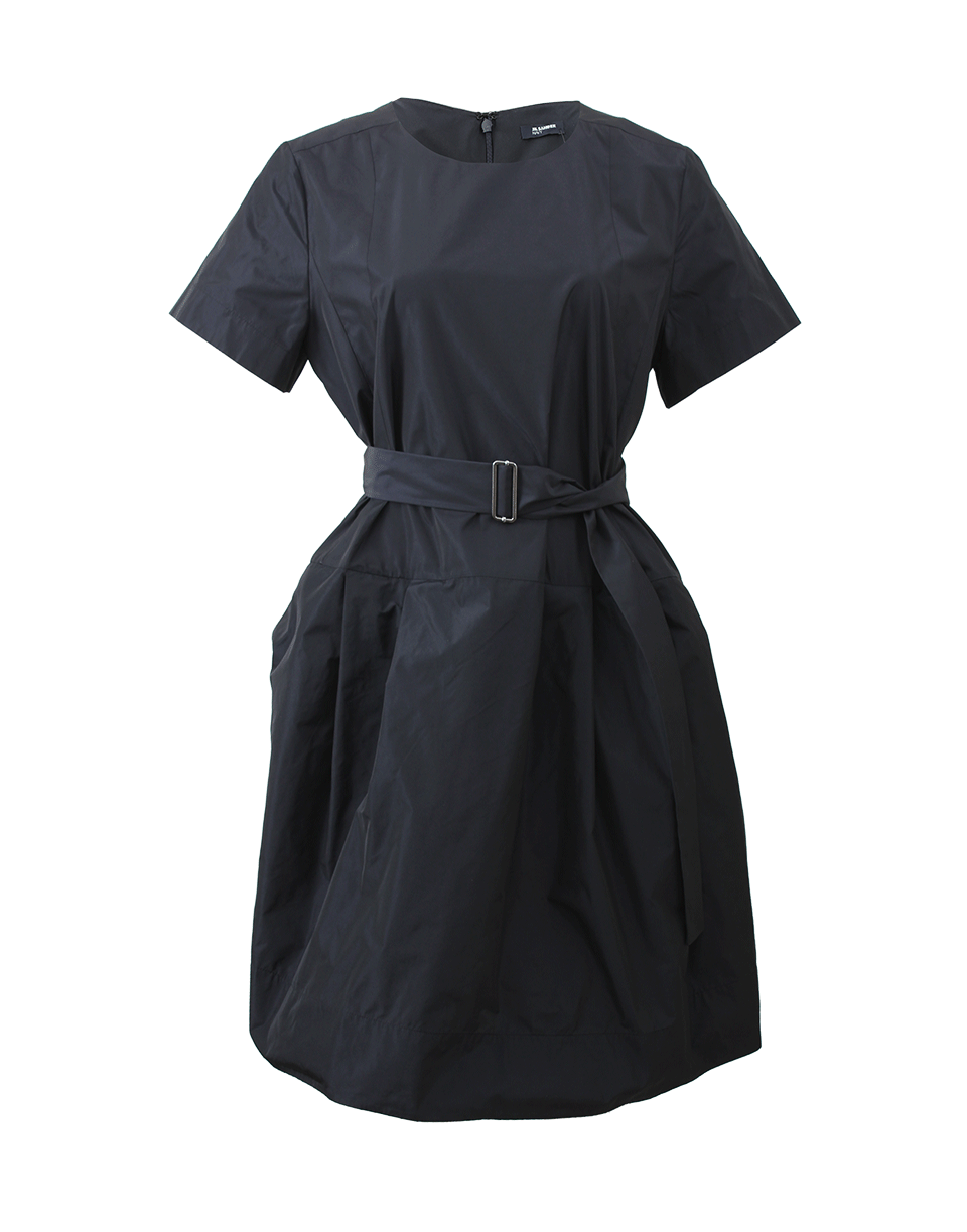Stylish Belted Pocket Dress from Jil Sander Navy
